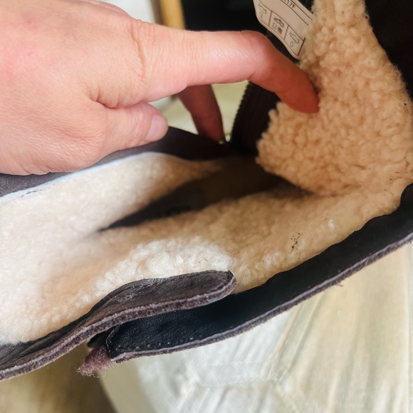 UGG Dark Brown Boots with Buckle Accents - Picture 6 of 7